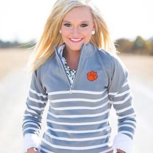 NWT Gameday Couture Clemson 1/4 zip